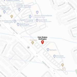 Holy Shakes Google Map Burlington