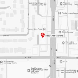 holy shakes delta map location